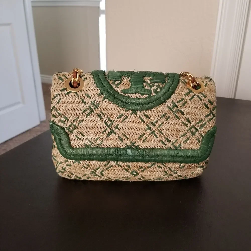 Tory Burch Fleming Bamboo Shoulder Bag